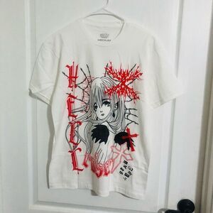 Brand‎ New Goat Crew Hellraiser Short Sleeve T-Shirt White For Men Size Medium